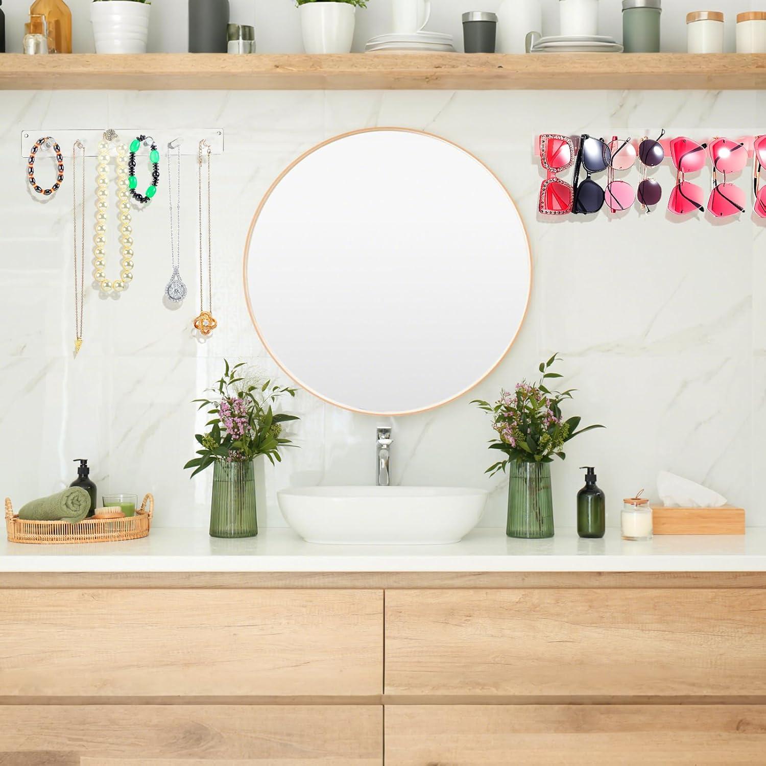 Organizador de Acrílico Montado en Pared Chunful - 8 Piezas