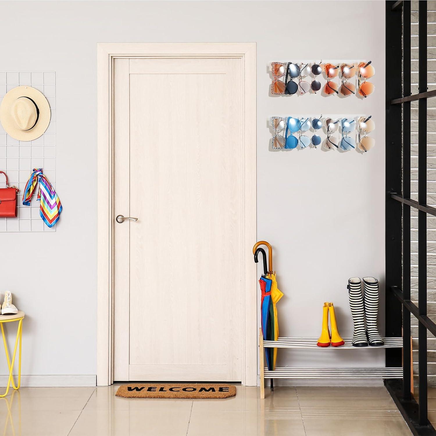 Organizador de Acrílico Montado en Pared Chunful - 8 Piezas