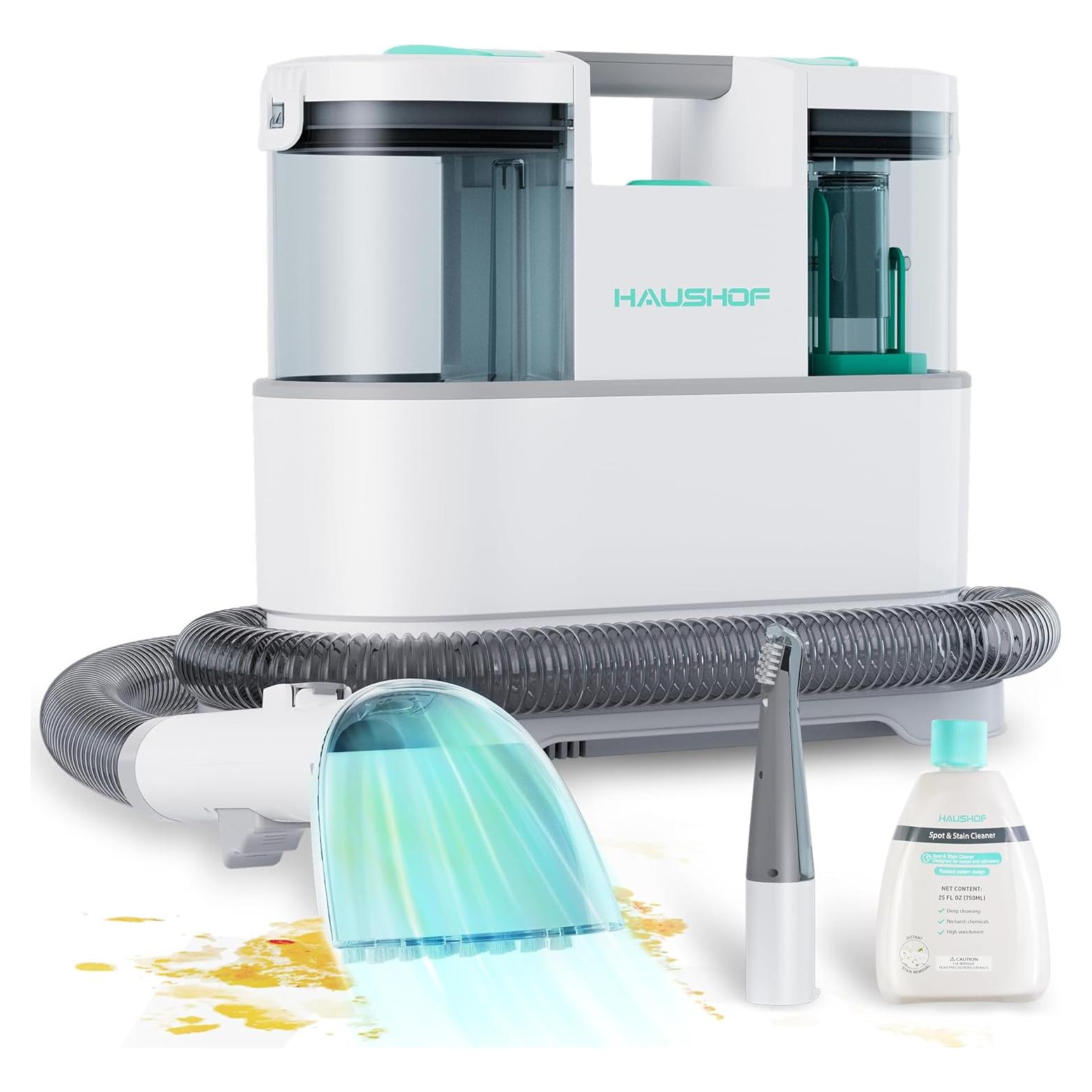 Limpiador de Manchas Portátil HAUSHOF HH23110AE 12Kpa 1.5L