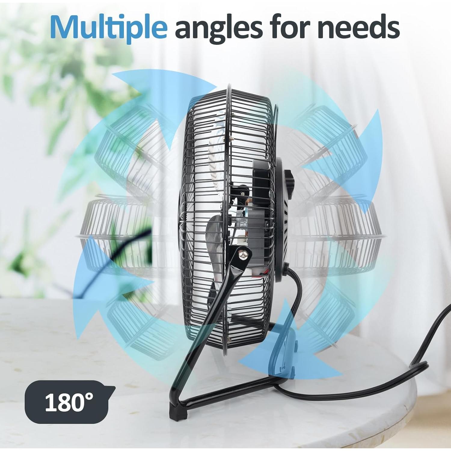 Ventilador de Piso BEESTAR BS-M09+12 Metálico 3 Velocidades 22.86 cm