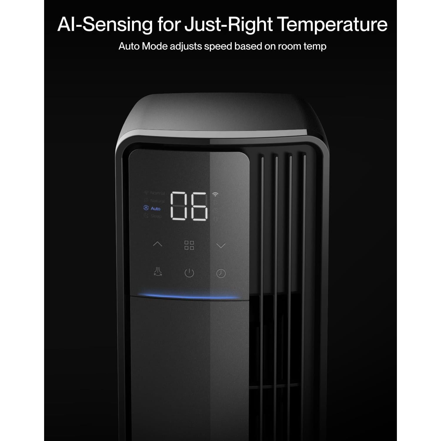 Ventilador Torre Inteligente Della 42" Ultra Silencioso 23dB