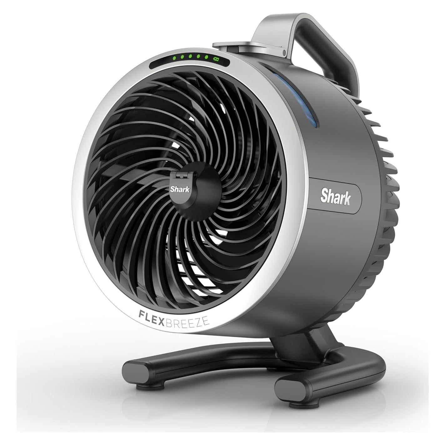 Ventilador portátil Shark FlexBreeze HydroGo 5 velocidades gris