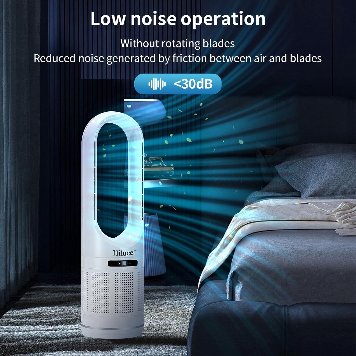 Ventilador de Torre Sin Aspas Hiluce HL-046 81cm Control Remoto