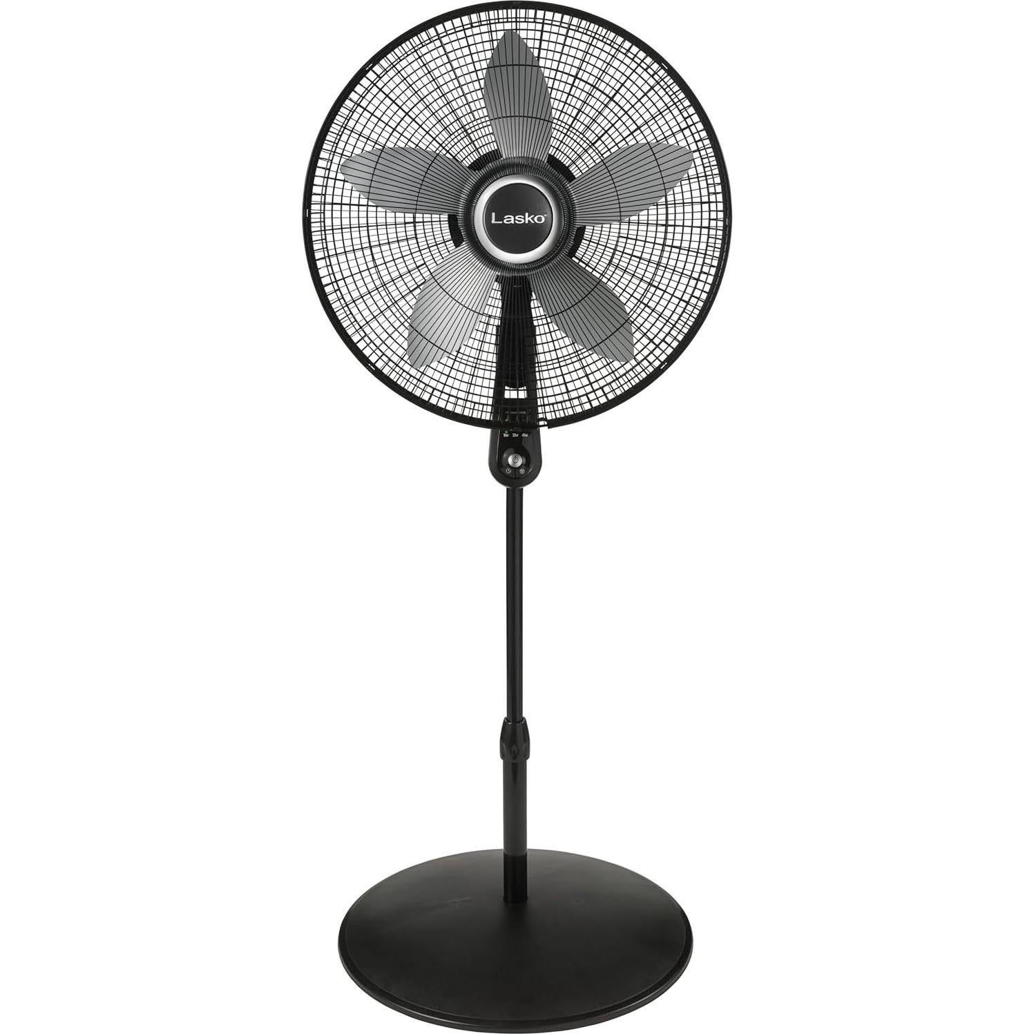 Ventilador de Pedestal Lasko S20620 20" Control Remoto 4 Velocidades