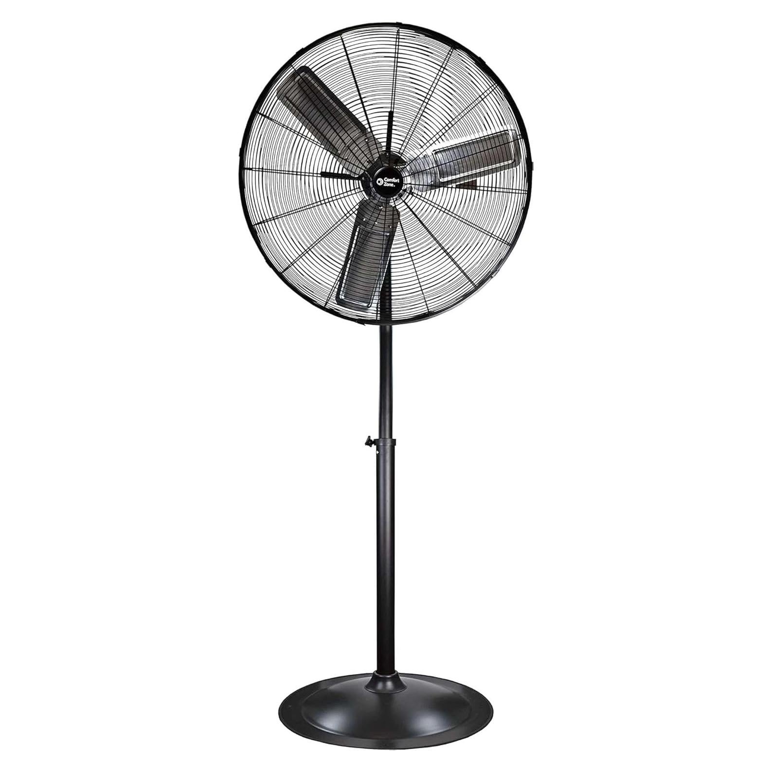 Ventilador de Pedestal Industrial Comfort Zone 76 cm 3 Velocidades