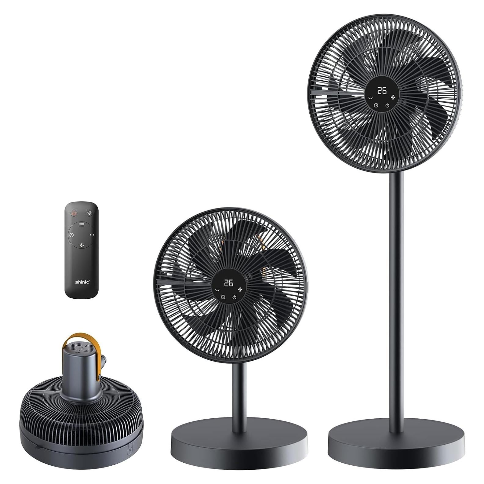 Ventilador de pie Shinic SP30-14R 35.5 cm con control remoto