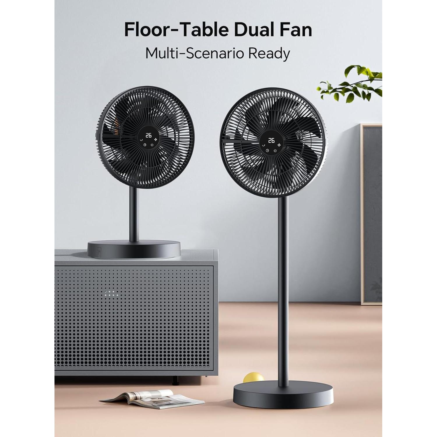 Ventilador de pie Shinic SP30-14R 35.5 cm con control remoto