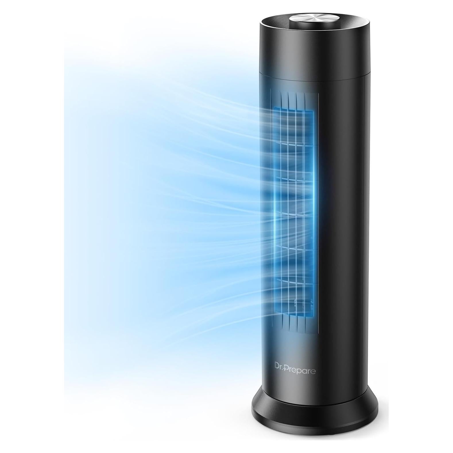 Ventilador de Torre DR.PREPARE CF11, 40.64 cm, Silencioso 28 dB