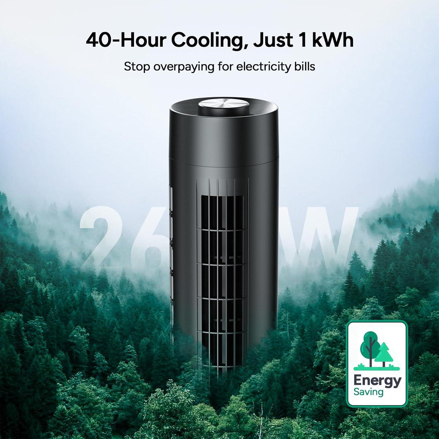 Ventilador de Torre DR.PREPARE CF11, 40.64 cm, Silencioso 28 dB