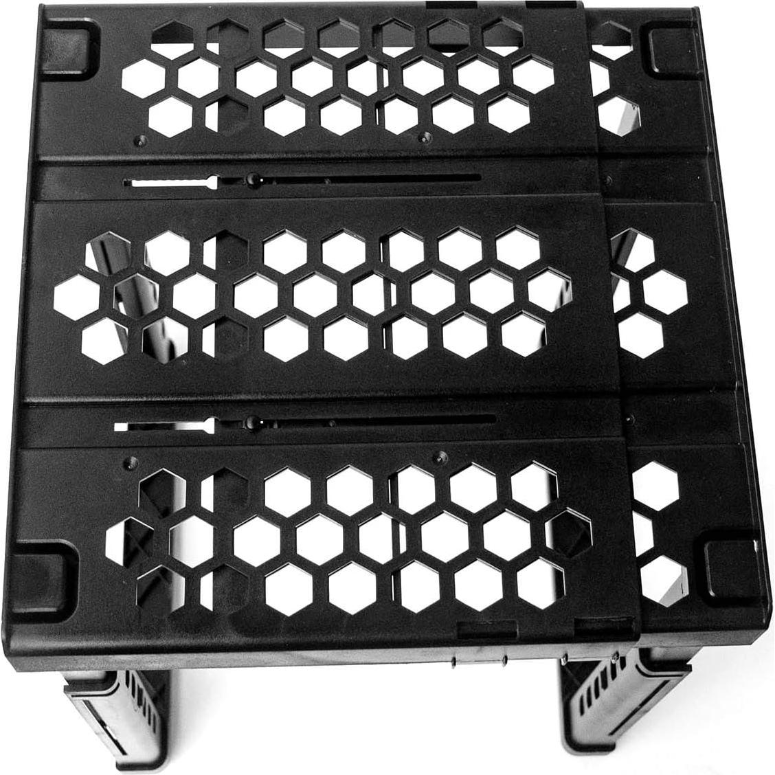 Estante Organizador Ajustable ABLinox para Taquilla Negro