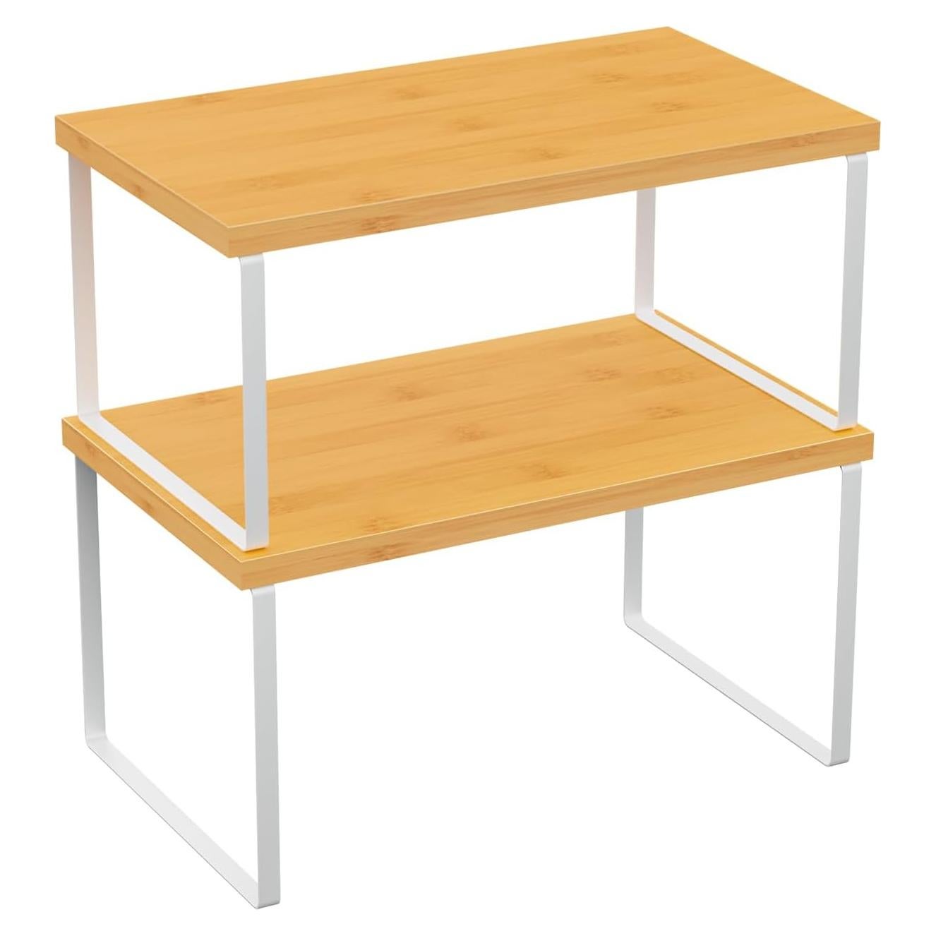 Juego de 2 Estantes Organizadores de Gabinete Vorisebo