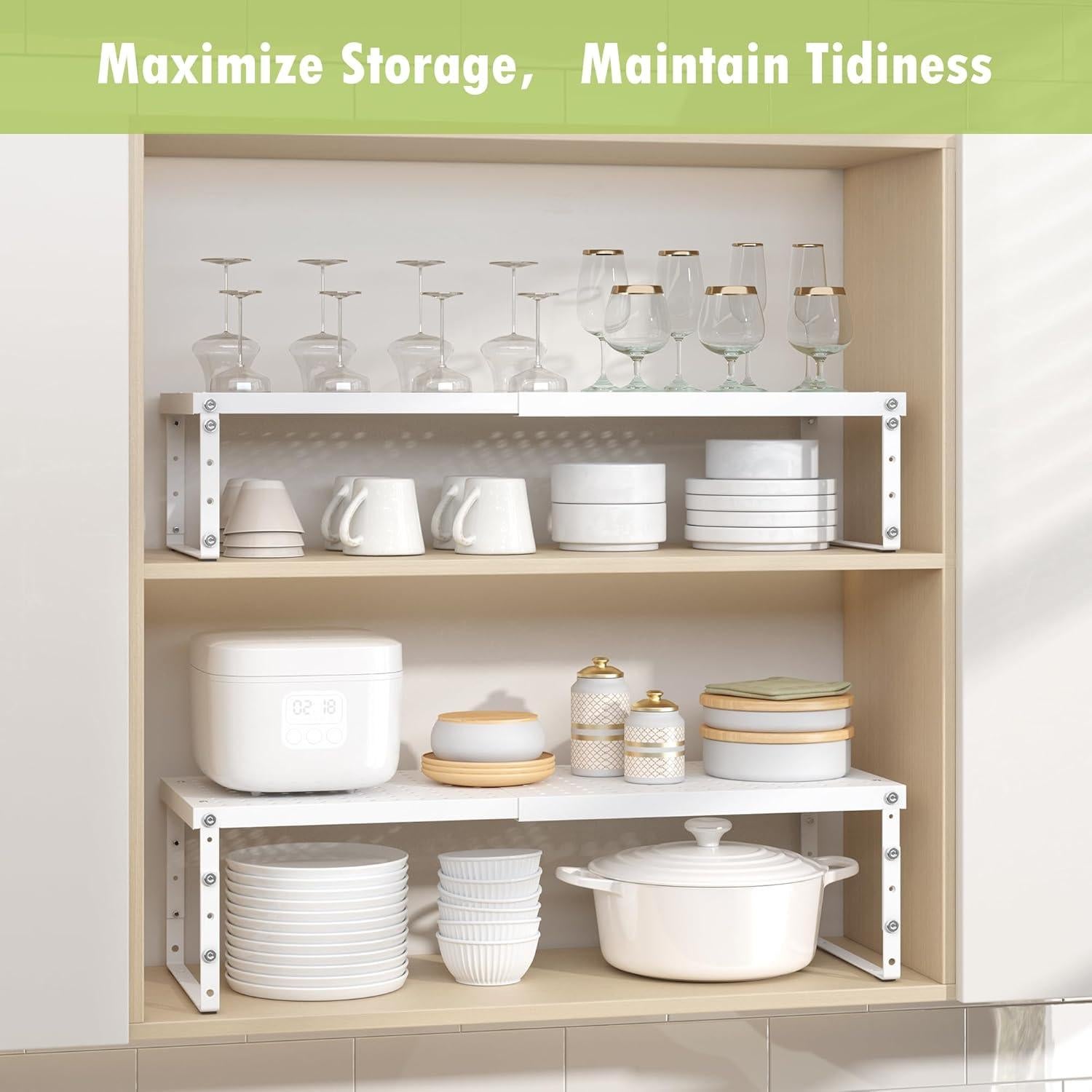 Estante Organizador Expandible RUILALIFE Ajustable 35.56-56.88 cm
