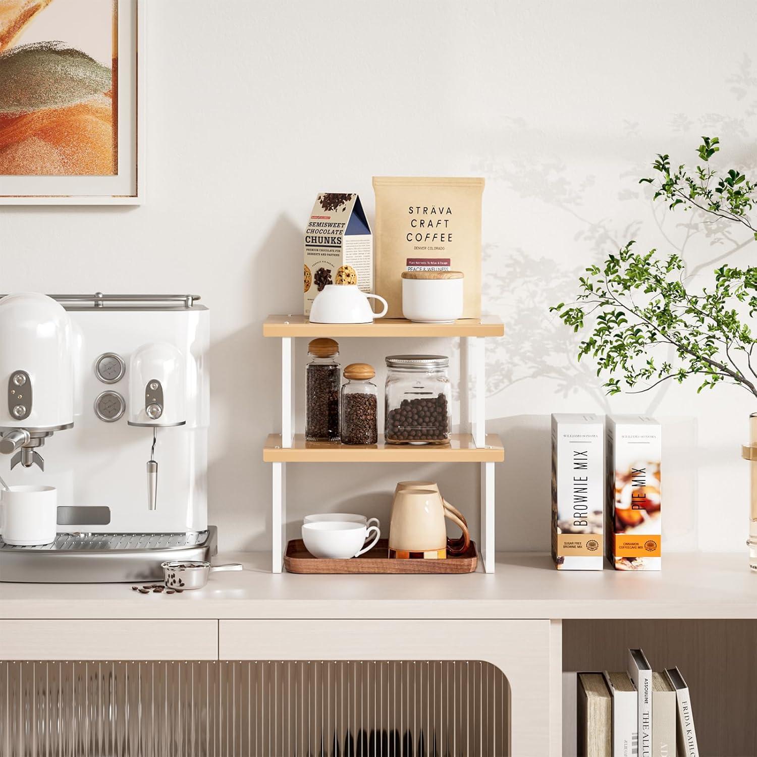 Estante Organizador de Cocina STARLATTA, 2 Piezas Metal 10 kg