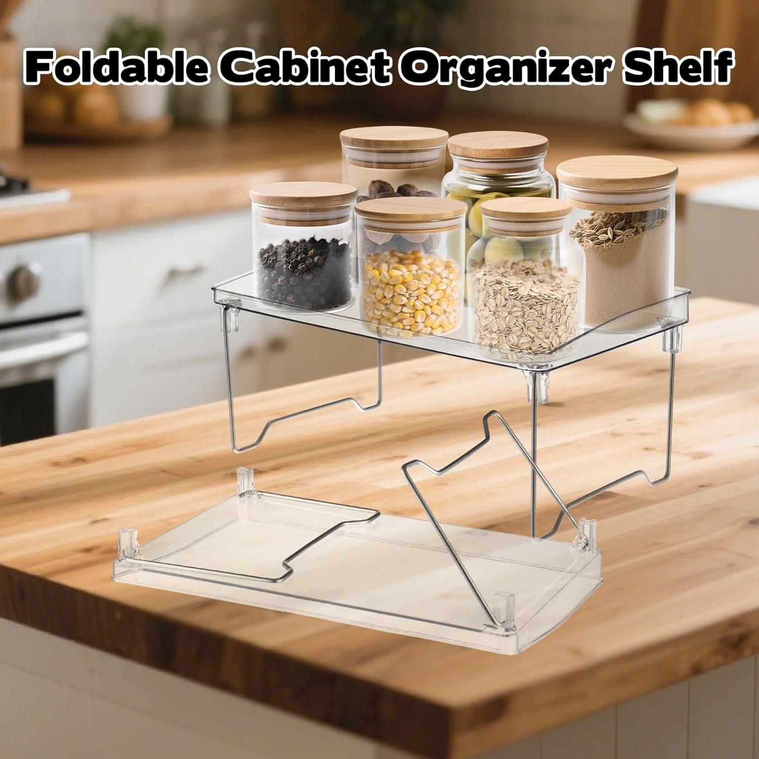 Organizador de Especias Rainmae 2 Pcs Estante Apilable 30x20x13cm