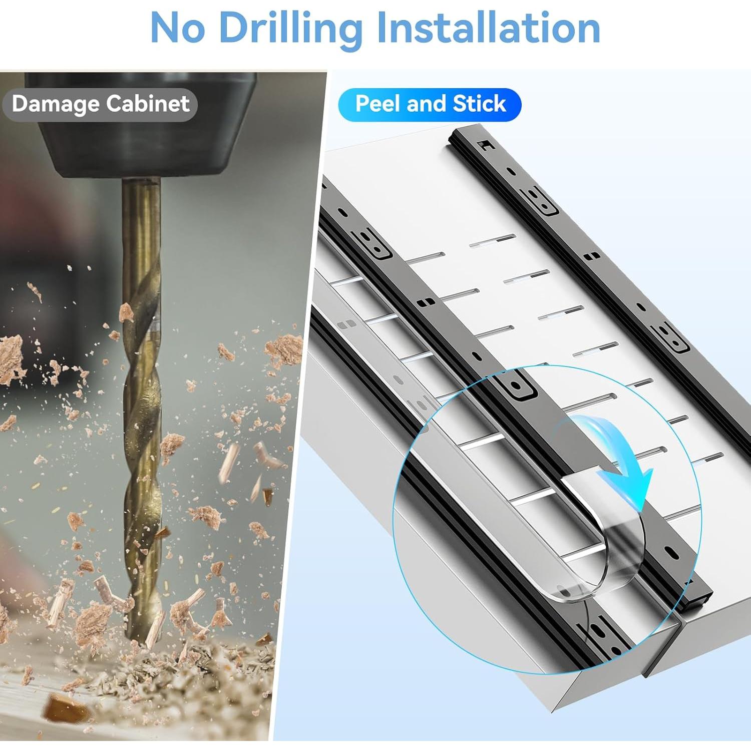 Organizador de Gabinete Expandible FLOUREE 2 Paquetes 31.75-52.07 cm