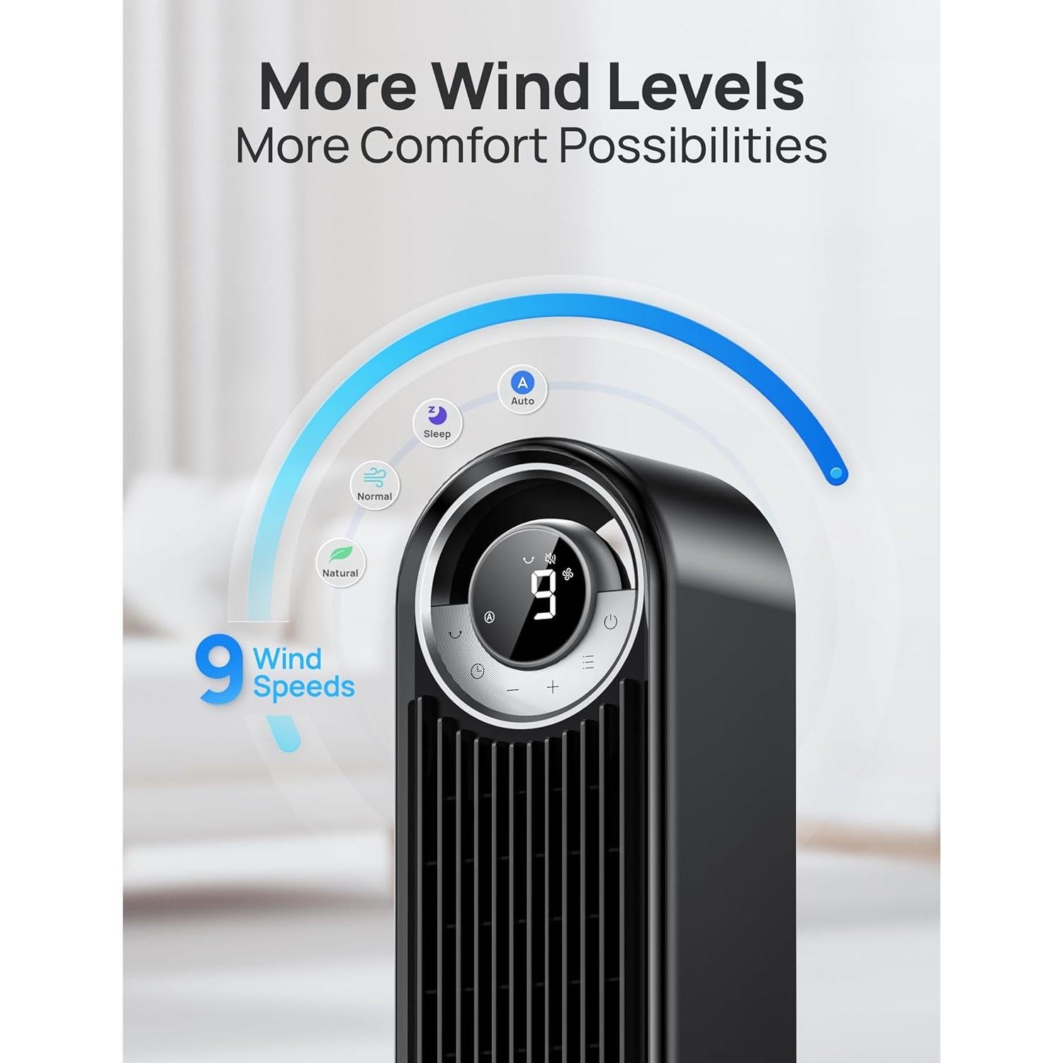 Ventilador de Torre Dreo Cruiser Pro T2 S 42" 9 Velocidades