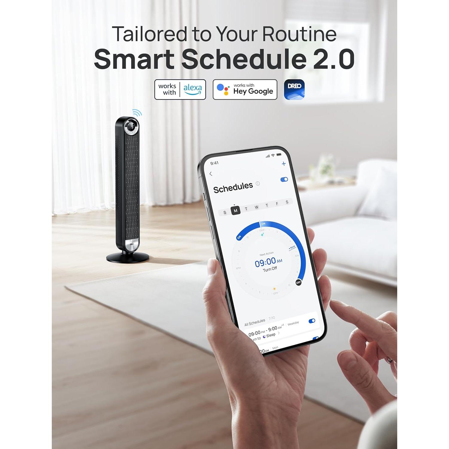 Ventilador de Torre Dreo Cruiser Pro T2 S 42" 9 Velocidades