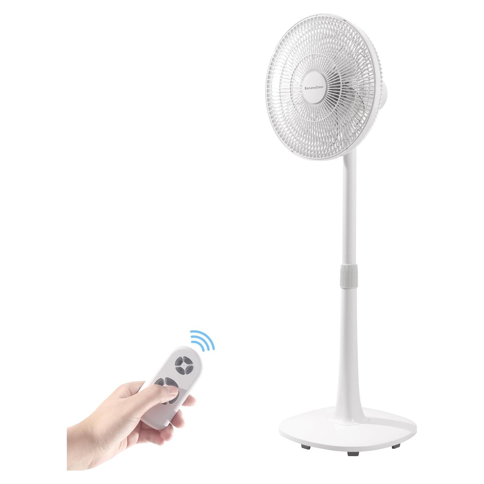 Ventilador de Pie Oscilante BananaDeer 4 Velocidades 36.83 cm