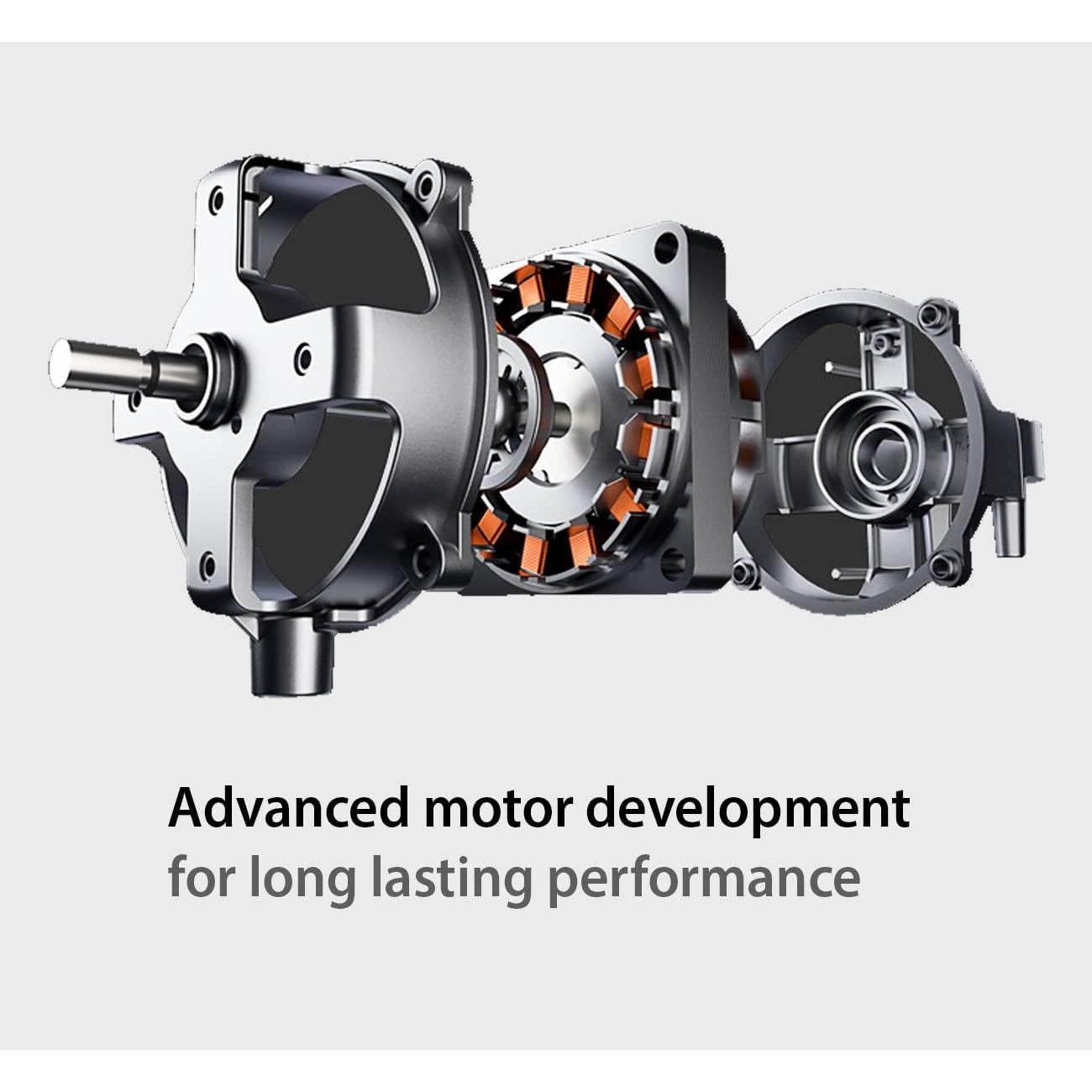 Ventilador de pedestal oscilante Air Monster 45 cm con control remoto