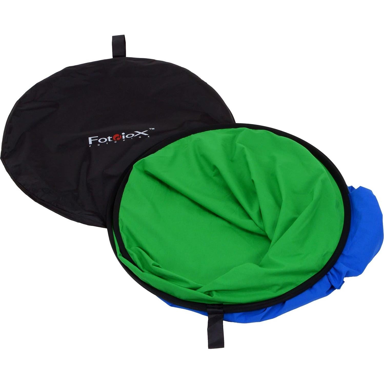 Fotodiox Pro Fondo Plegable 1,52m x 2,13m Verde/Azul