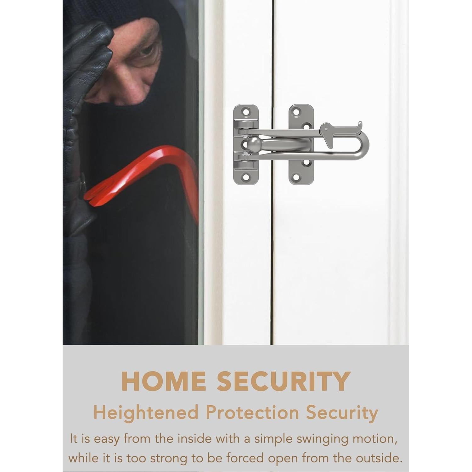 Cerrojo de Barra Oscilante GREATIM GT-SD002-Níquel Satinado