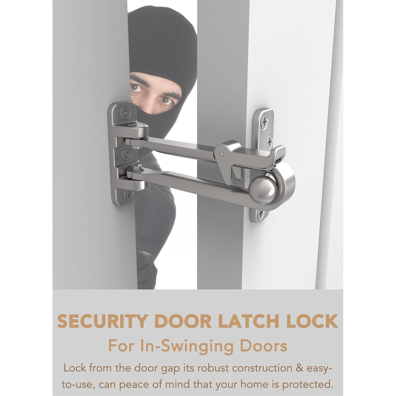 Cerrojo de Barra Oscilante GREATIM GT-SD002-Níquel Satinado