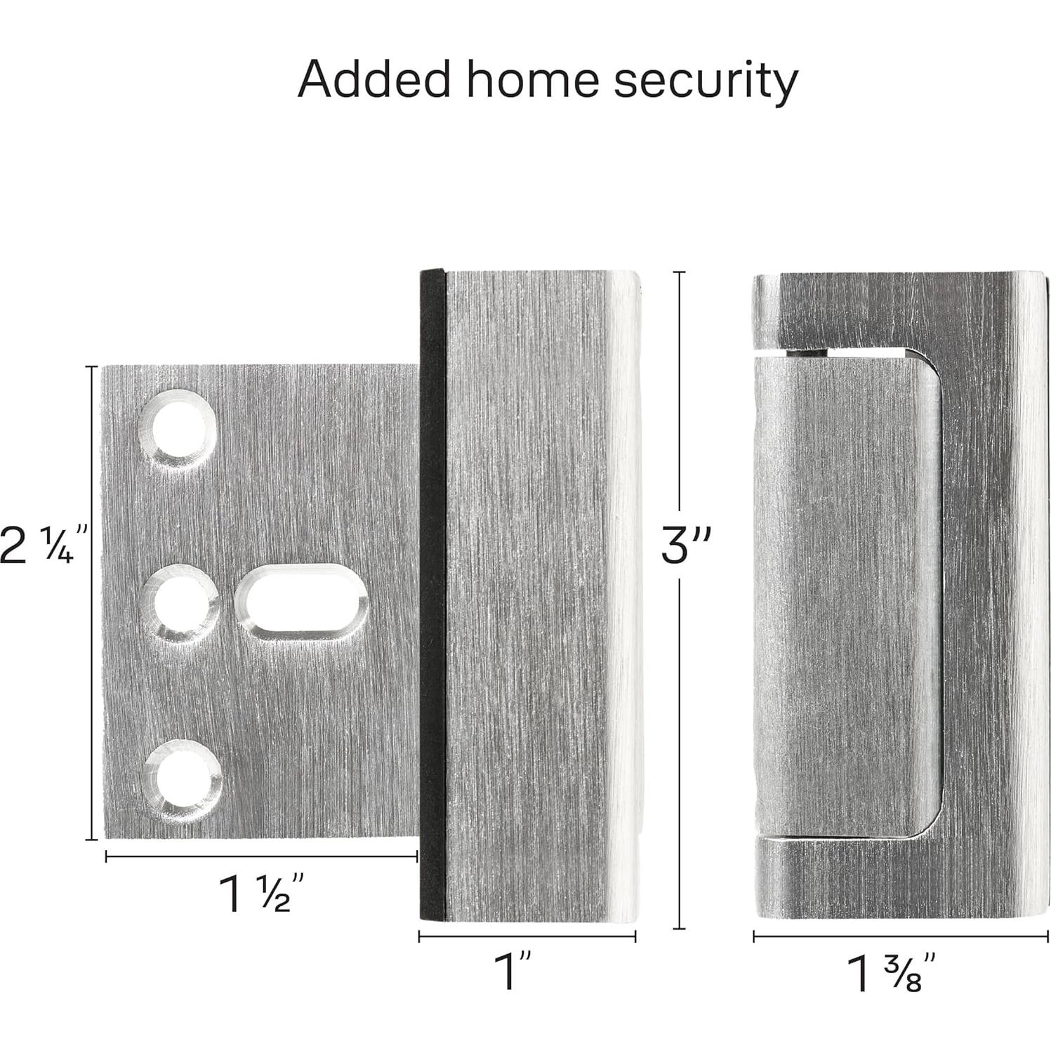 Bloqueador de Puerta Reforzado Master Lock 2 Pk Seguridad Infantil