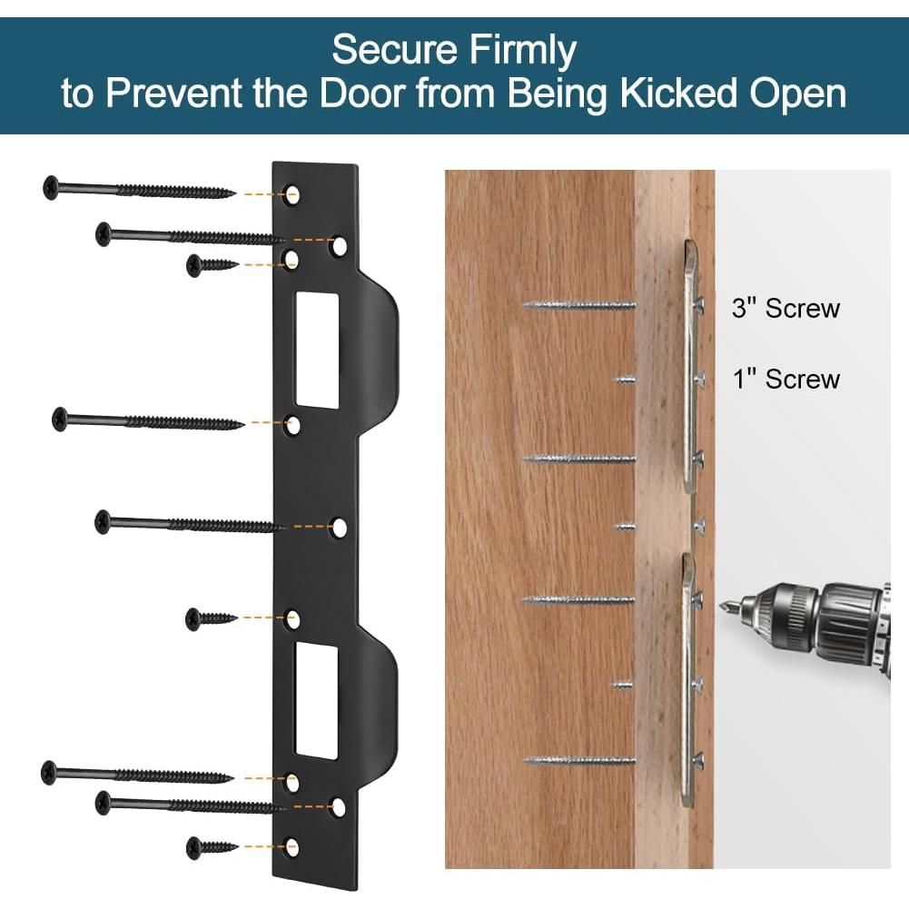 Placa de Golpe de Puerta Bronce Aceitado MOSECYOU 2mm