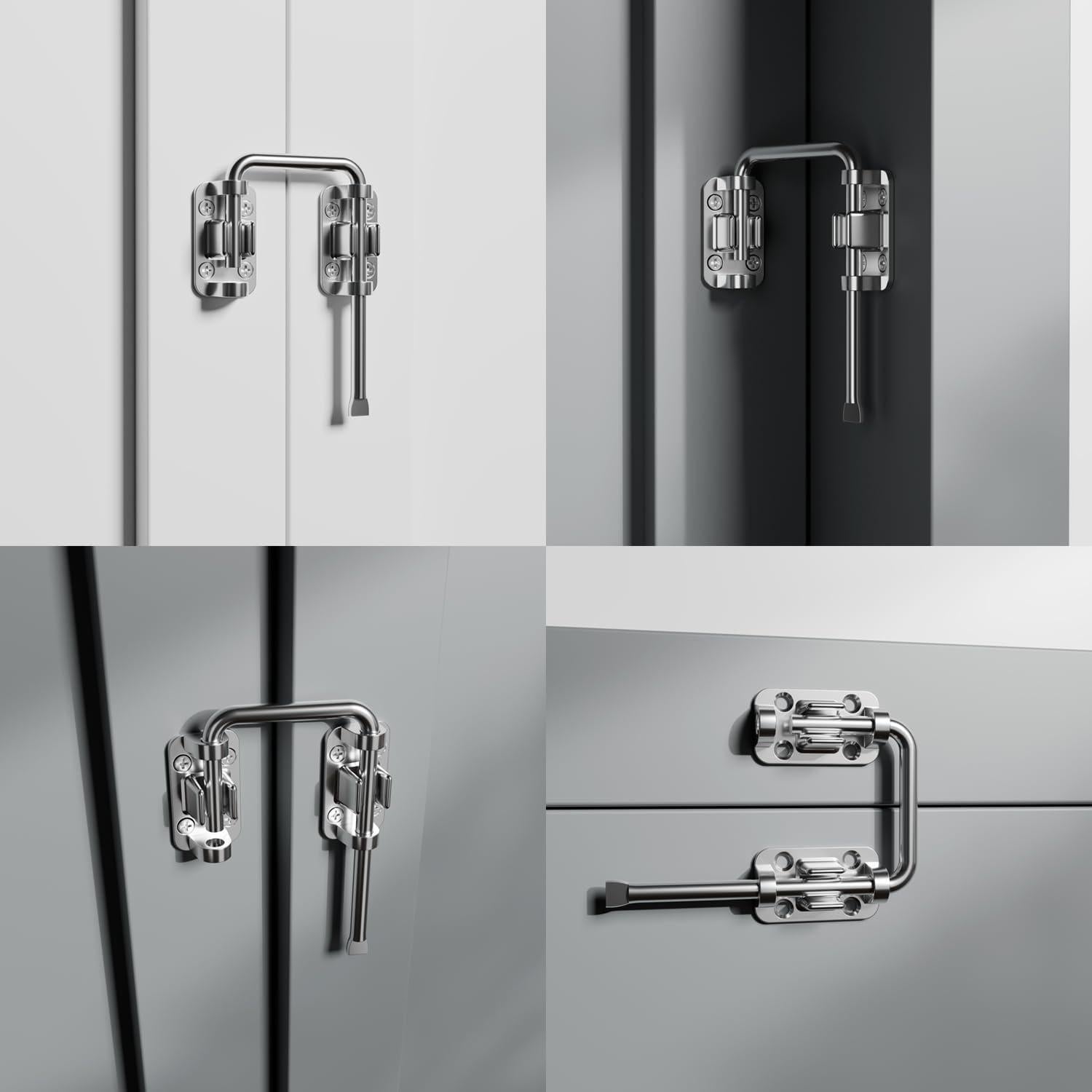 Cerradura de Bucle ETEKJOY 6.03 cm para Puertas Corredizas