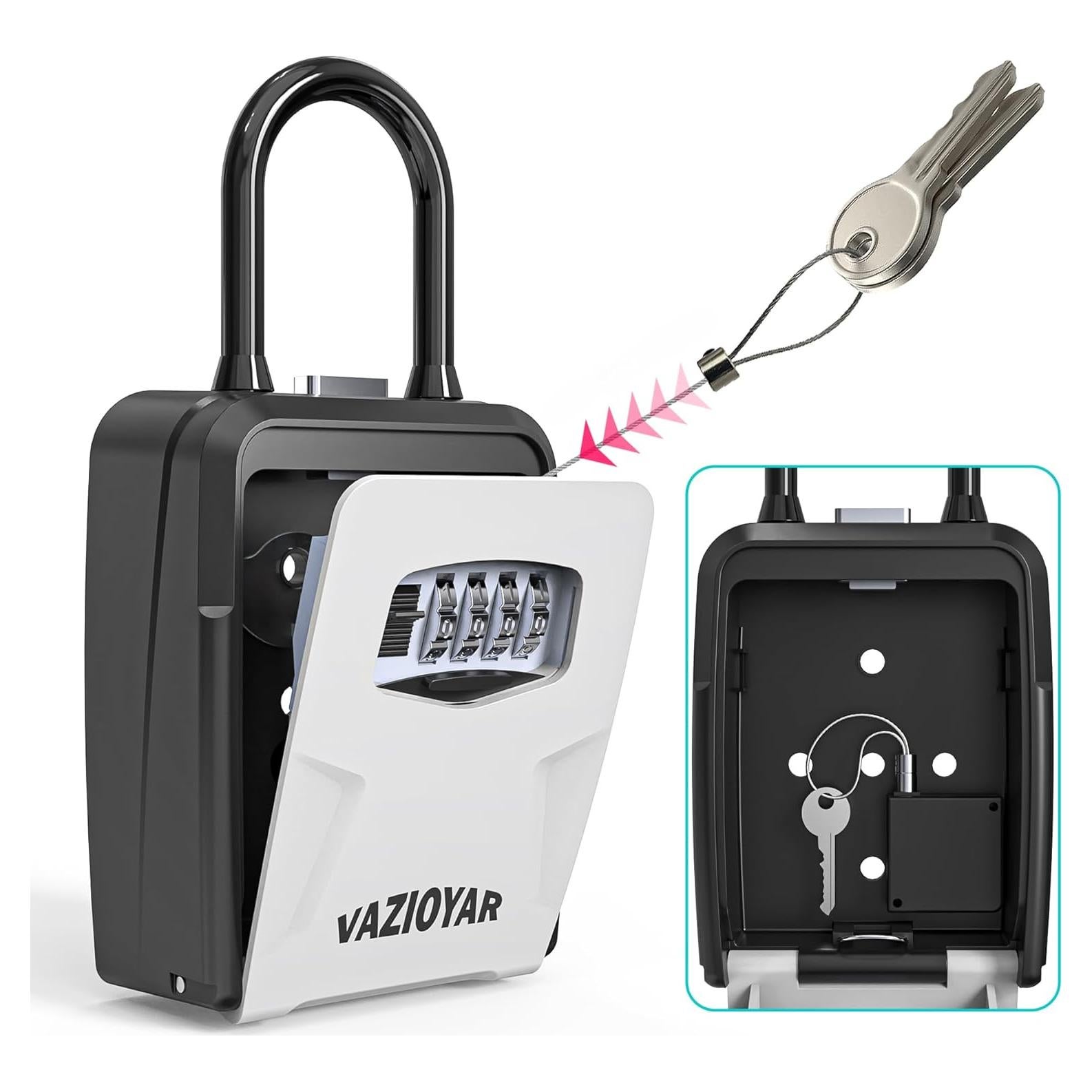 Caja de Seguridad para Llaves Vazioyar con Cerradura de Código