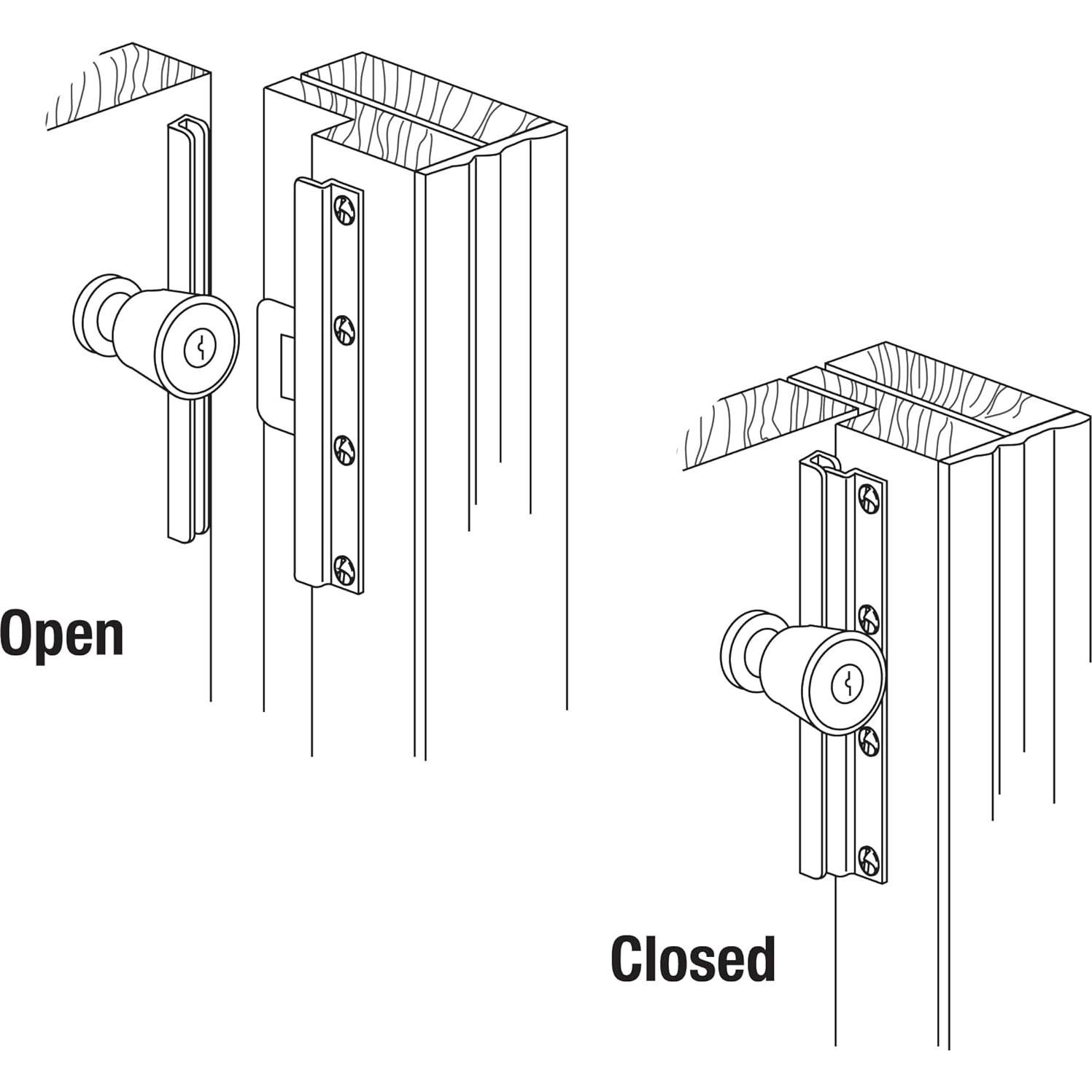 Escudo de Pestillo Prime-Line U9513 30.48 cm Acero Gris