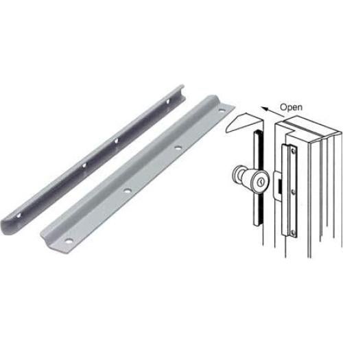 Escudo de Pestillo Prime-Line U9513 30.48 cm Acero Gris