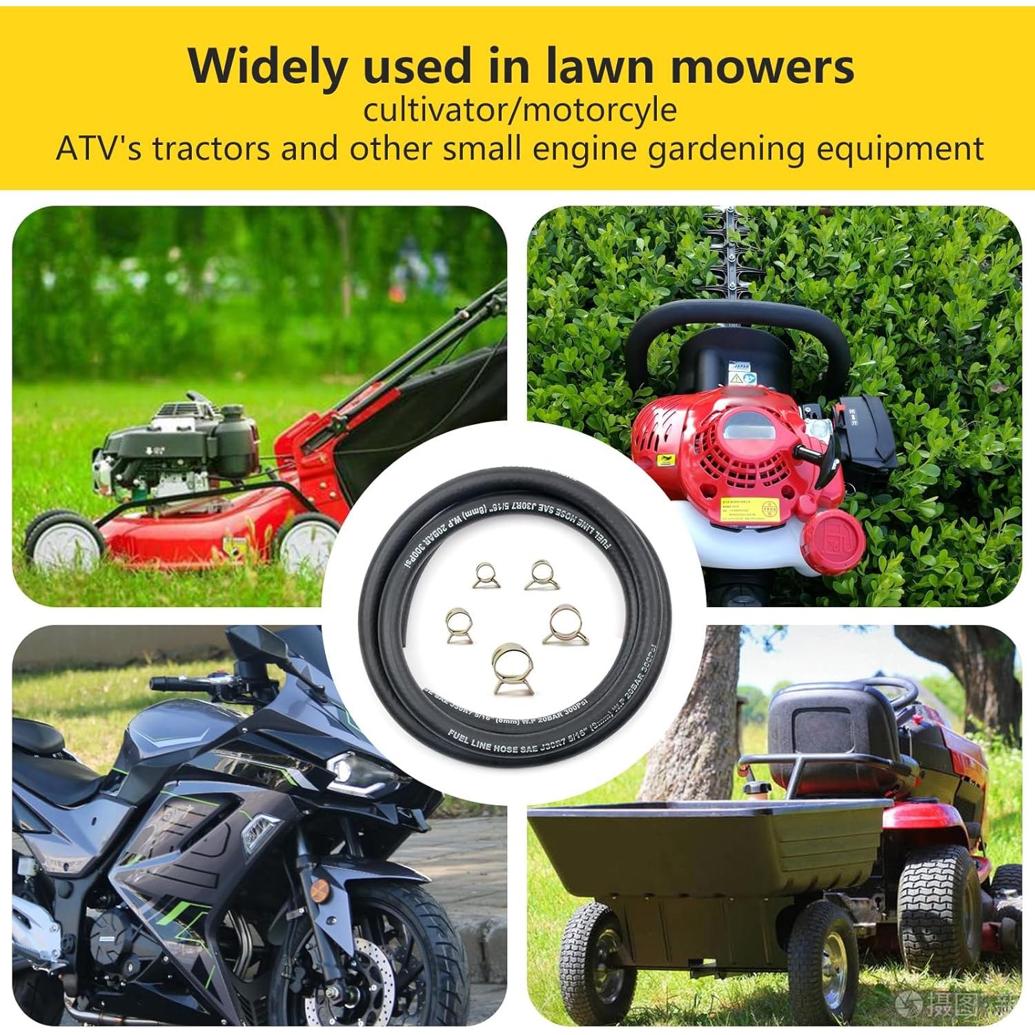 Kit de Manguera de Combustible Shineyoo 5FT 5PCS 300PSI