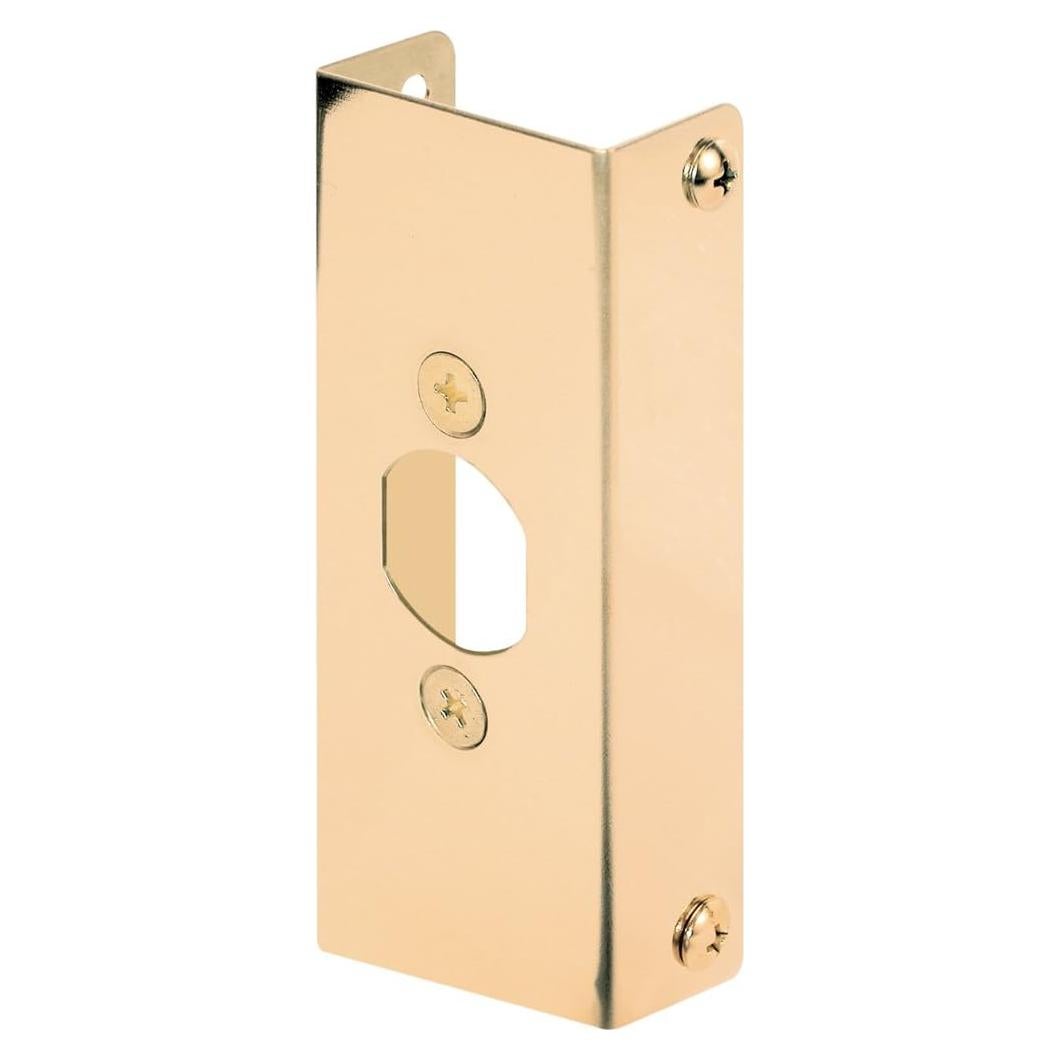 Refuerzo de Bisel de Puerta Prime-Line U 9567 Latón Brillante 4.4 cm