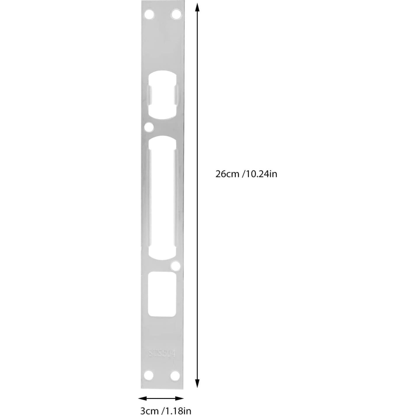 Placas de Seguridad para Puerta DOITOOL Acero Inoxidable 26x3cm