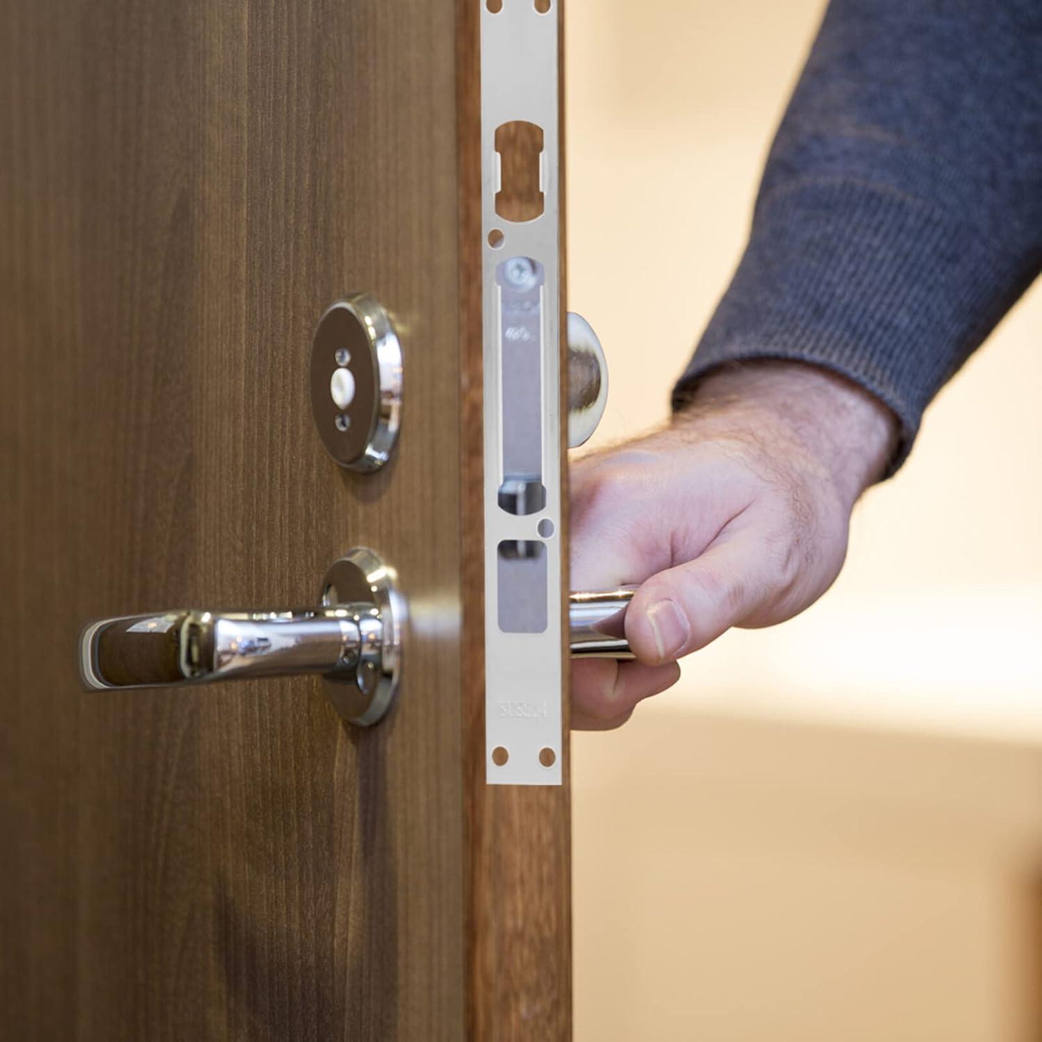 Placas de Seguridad para Puerta DOITOOL Acero Inoxidable 26x3cm