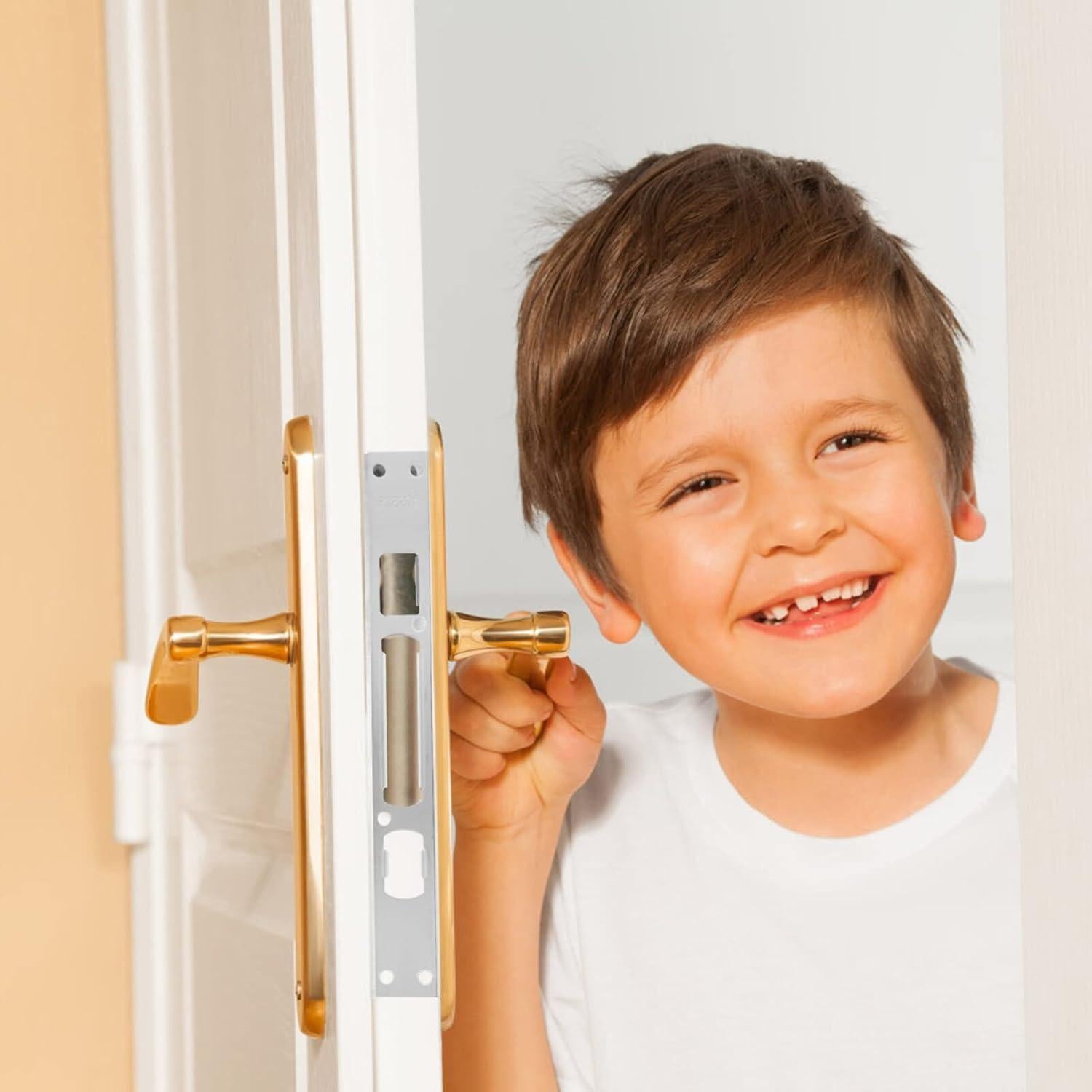 Placas de Seguridad para Puerta DOITOOL Acero Inoxidable 26x3cm