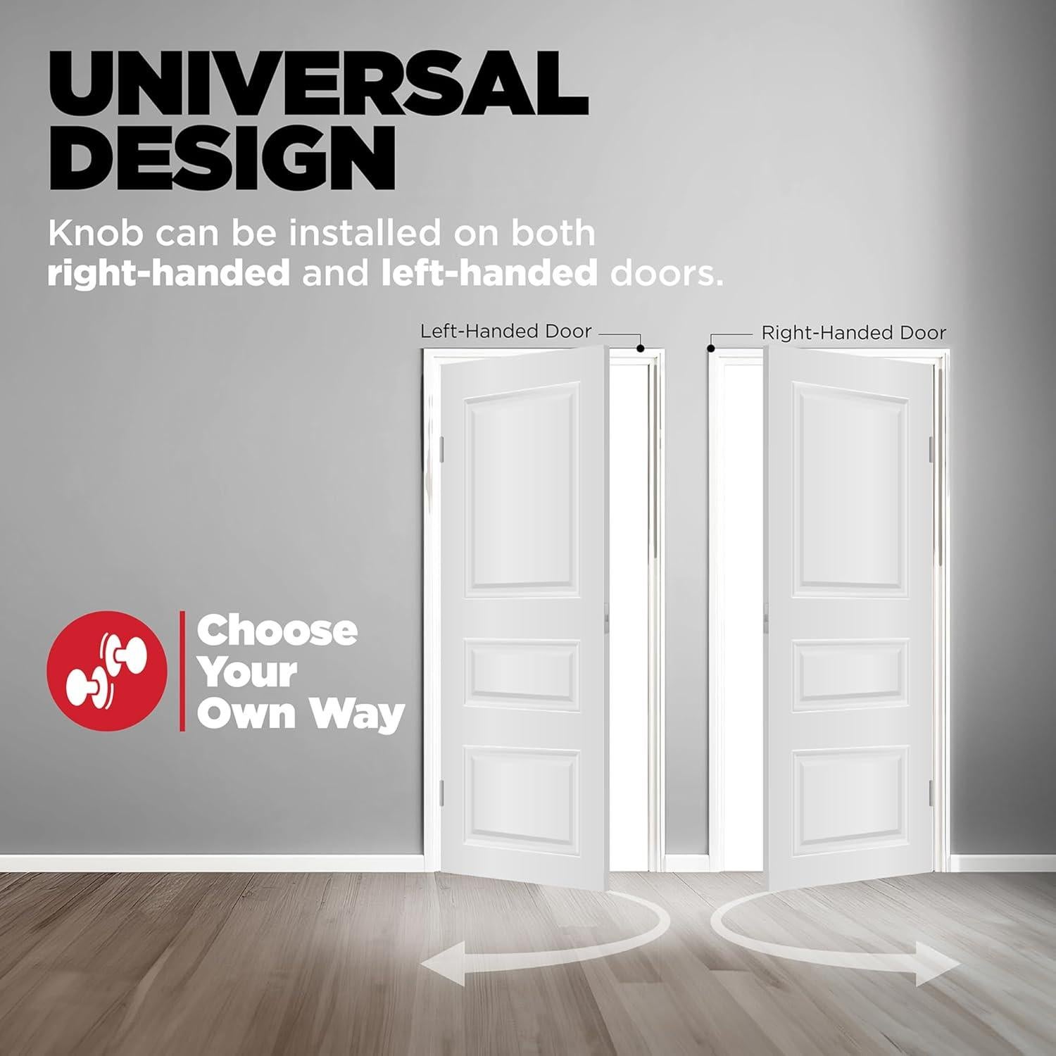 Cerradura de Pestillo Kwikset 817 con Llave Latón Pulido