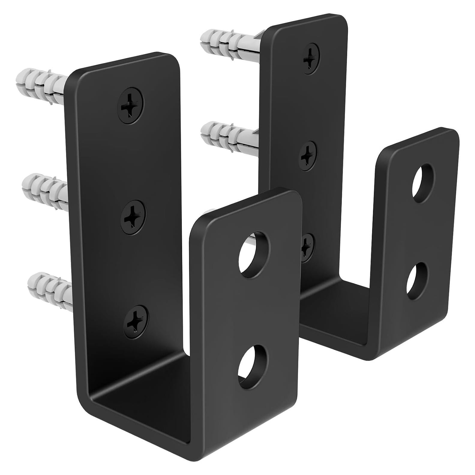 Soportes de Barricada en U KOMOHOM para Madera 2x4 - 2 Unidades