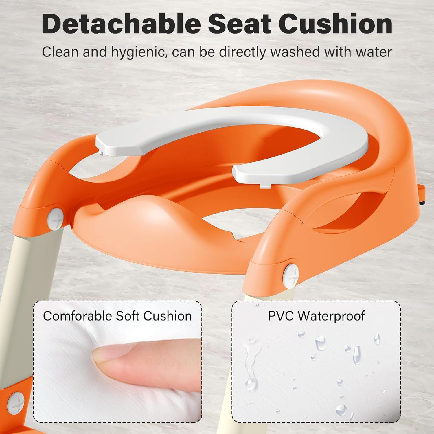 Asiento de Entrenamiento para Baño Niños Plegable Antideslizante