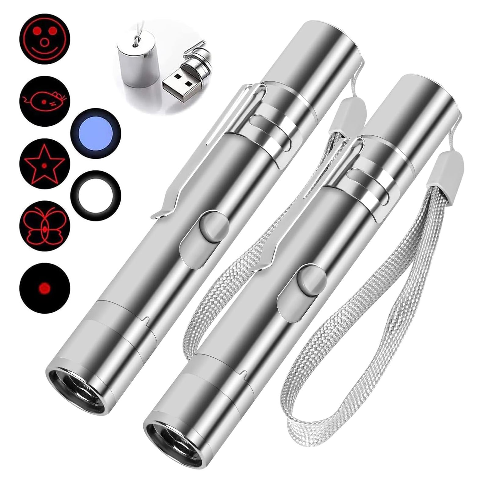 Juguete Interactivo para Gatos TBTeek, 7 Modos, Recargable USB