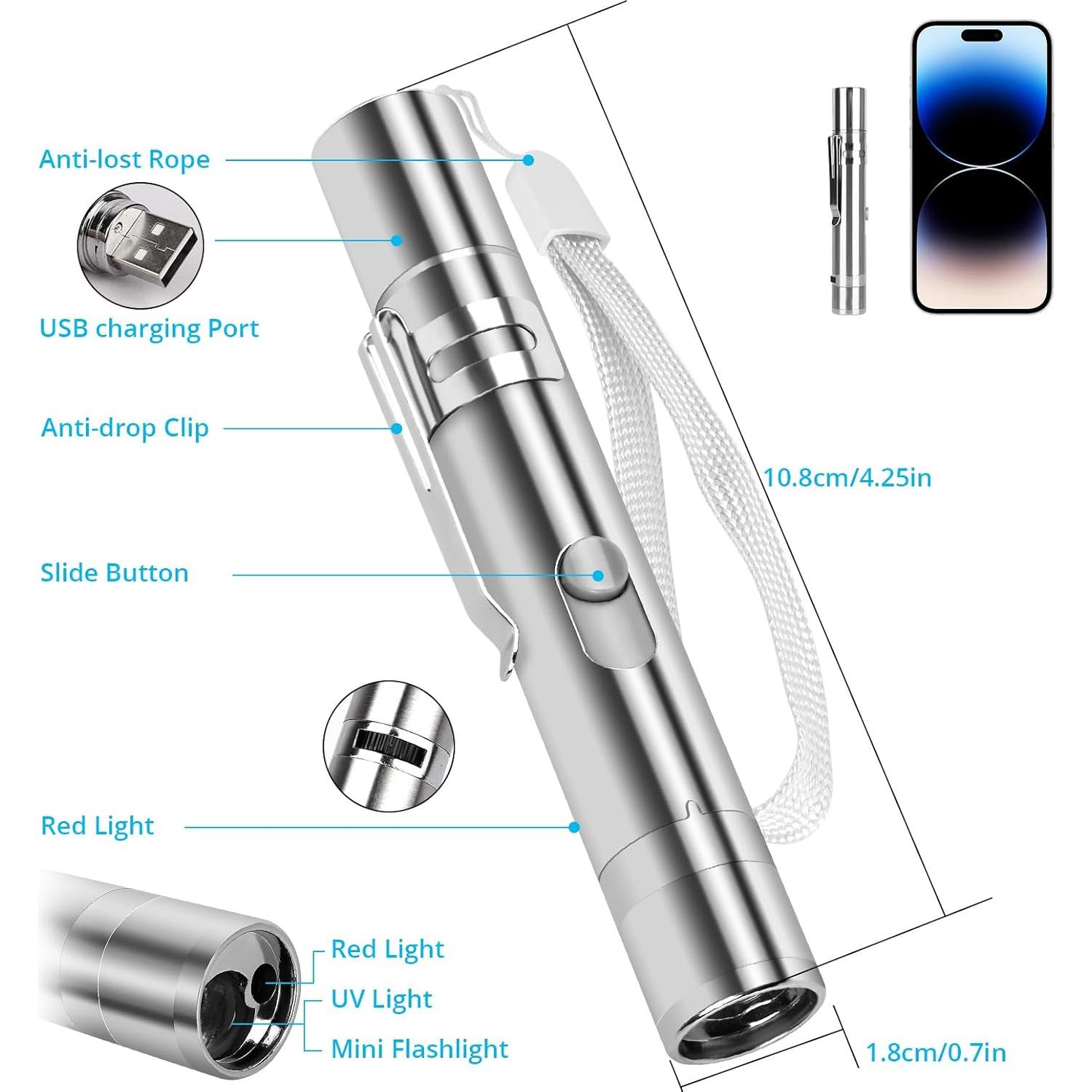 Juguete Interactivo para Gatos TBTeek, 7 Modos, Recargable USB