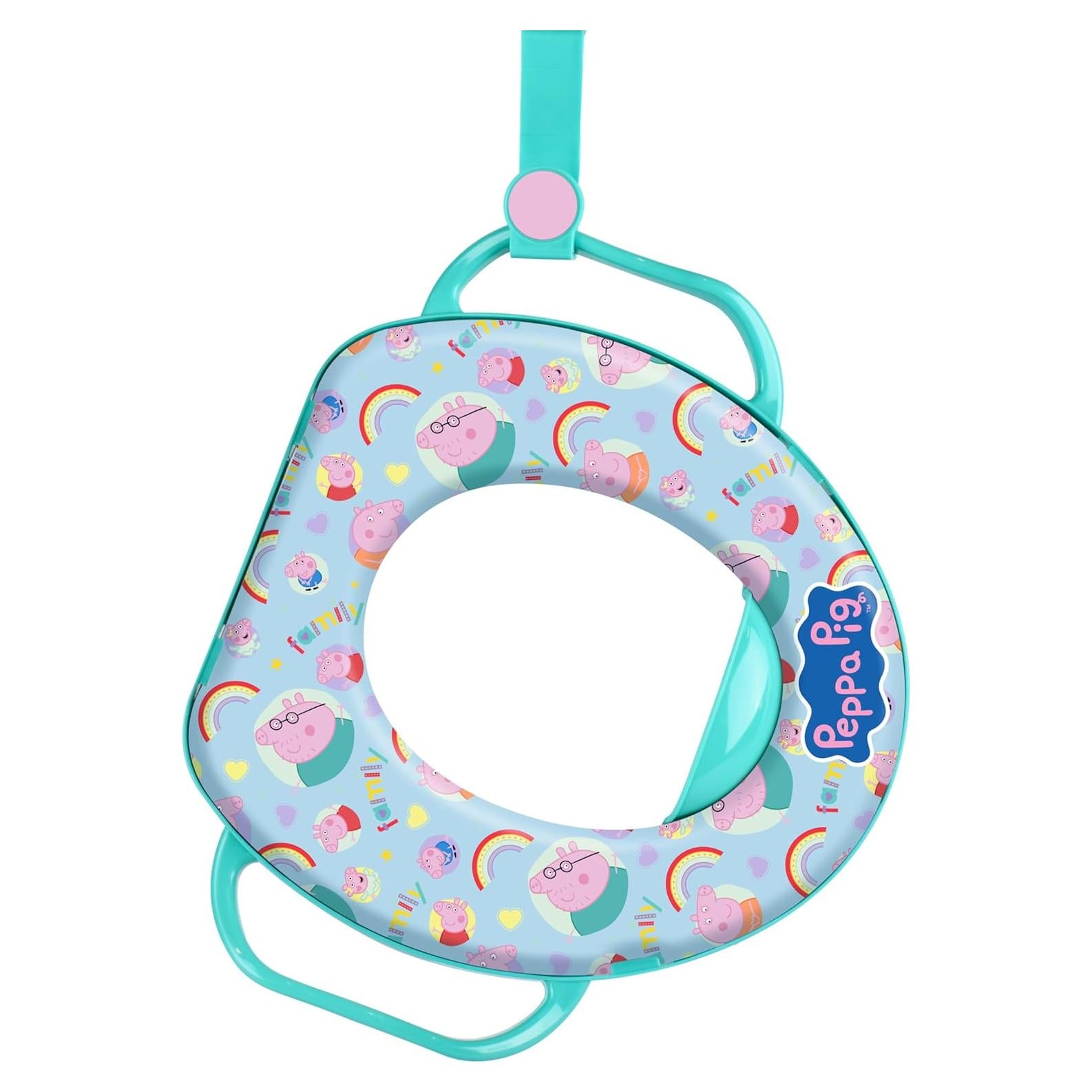 Asiento de Inodoro Suave Peppa Pig para Entrenamiento de Baño
