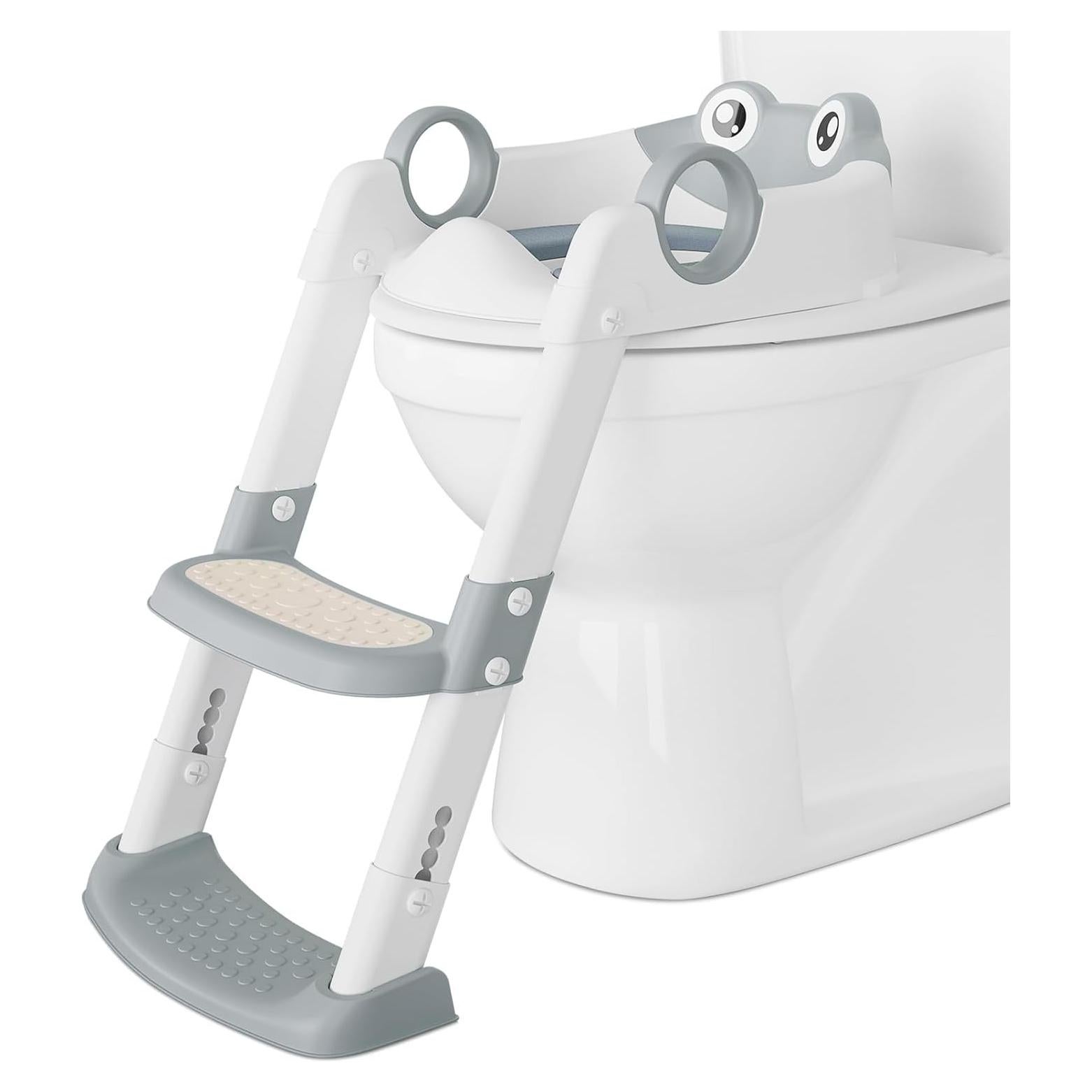 Asiento de Entrenamiento para Baño GAOMON con Escalera Ajustable