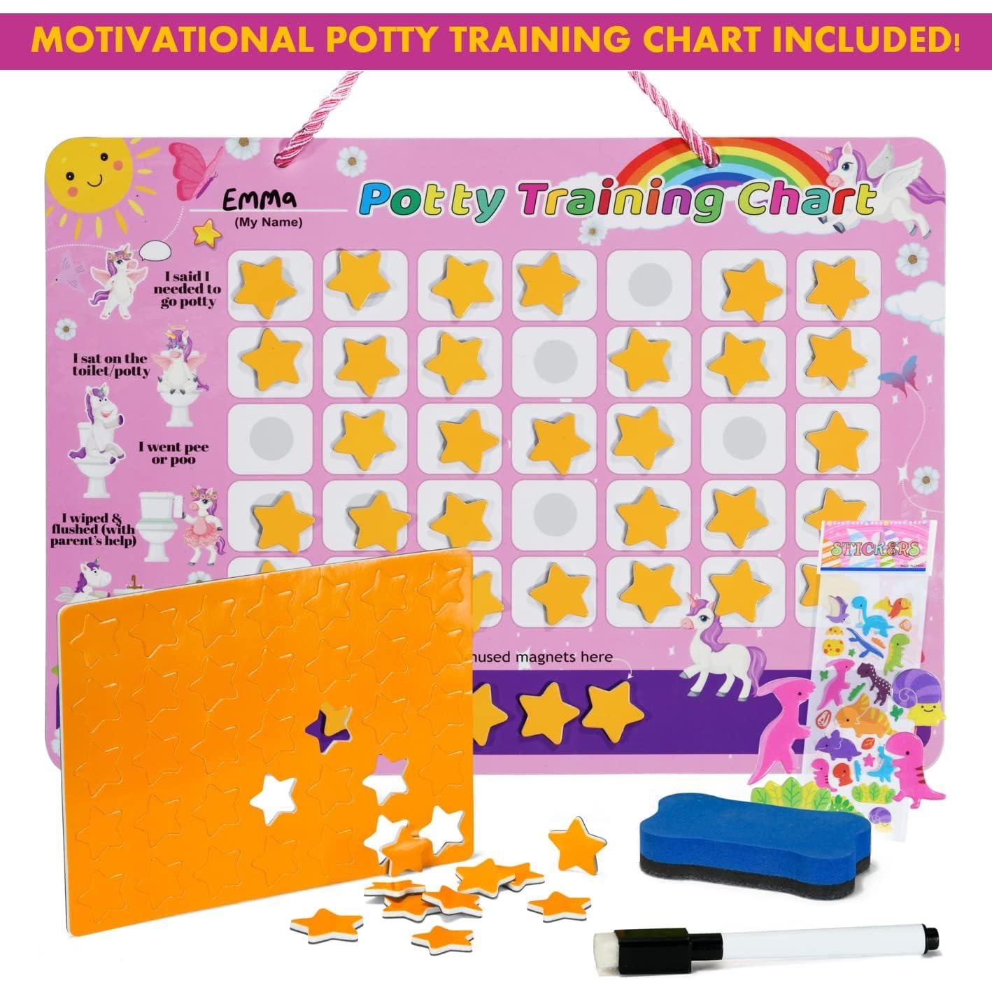 Asiento de Entrenamiento para Baño Homeify Rosa Plegable