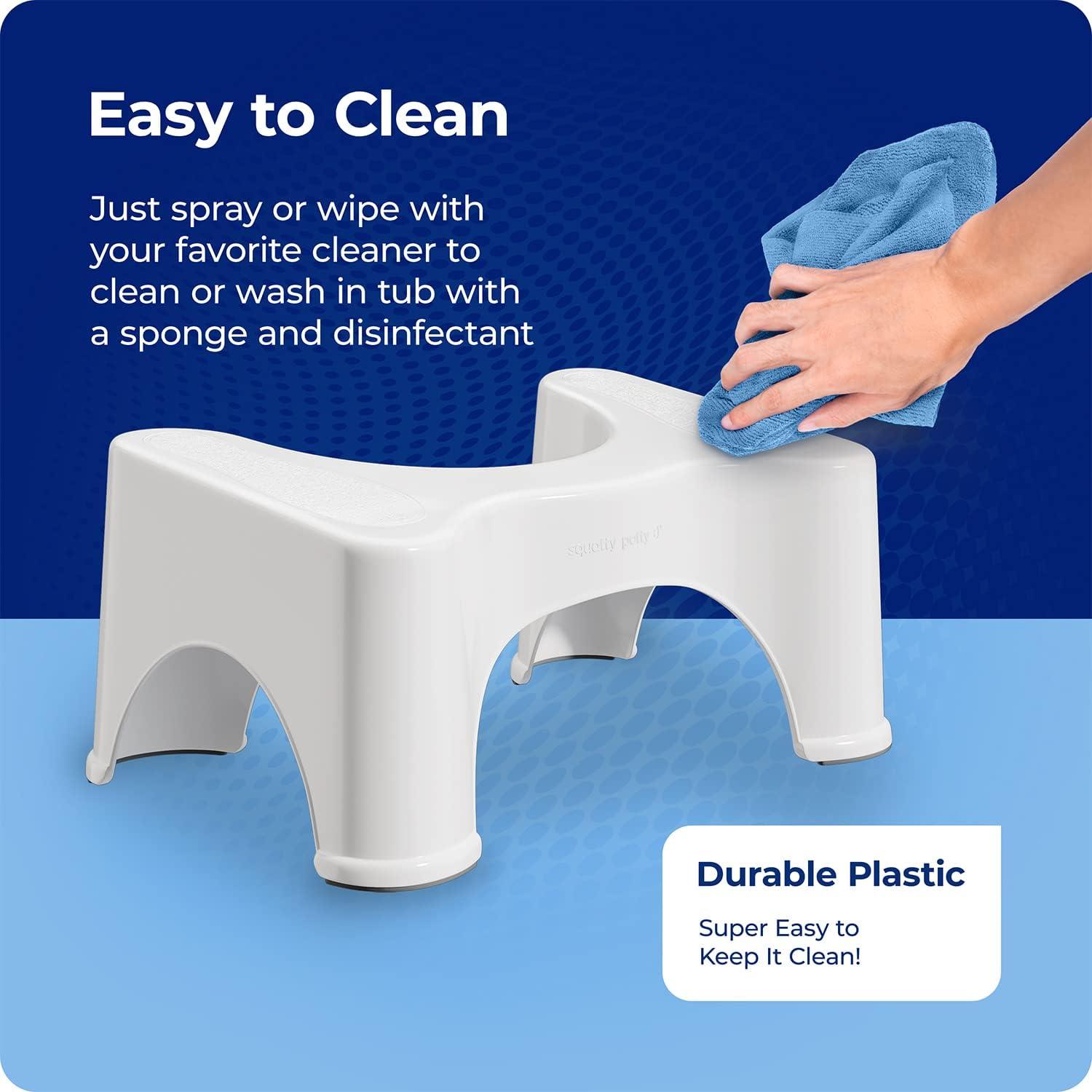 Taburete de Baño Squatty Potty Original 9" Blanco