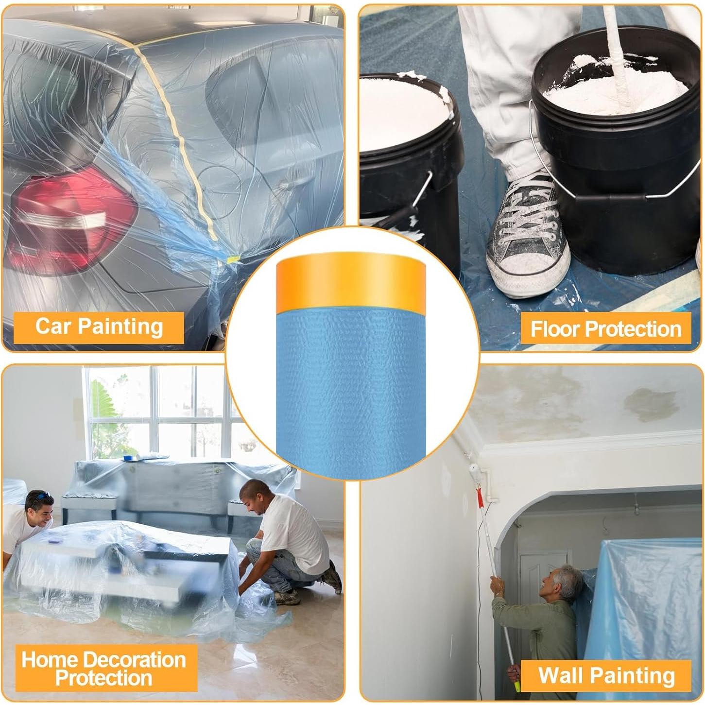 Film de Enmascarar Pre-Cortado LLPT 152.4 cm x 19.81 m