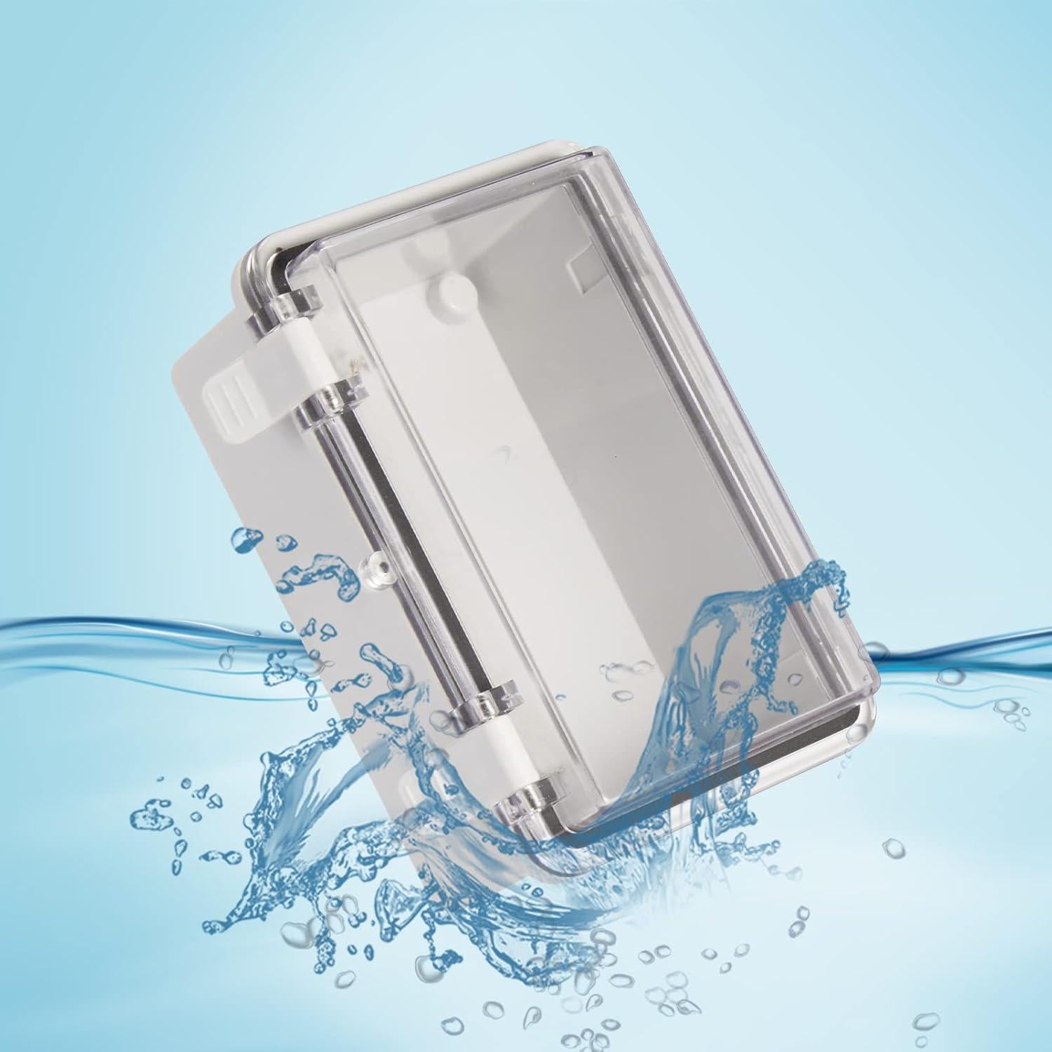 Caja de Conexiones IP67 Laisomeke 15.2x10.0x7.1 cm Gris