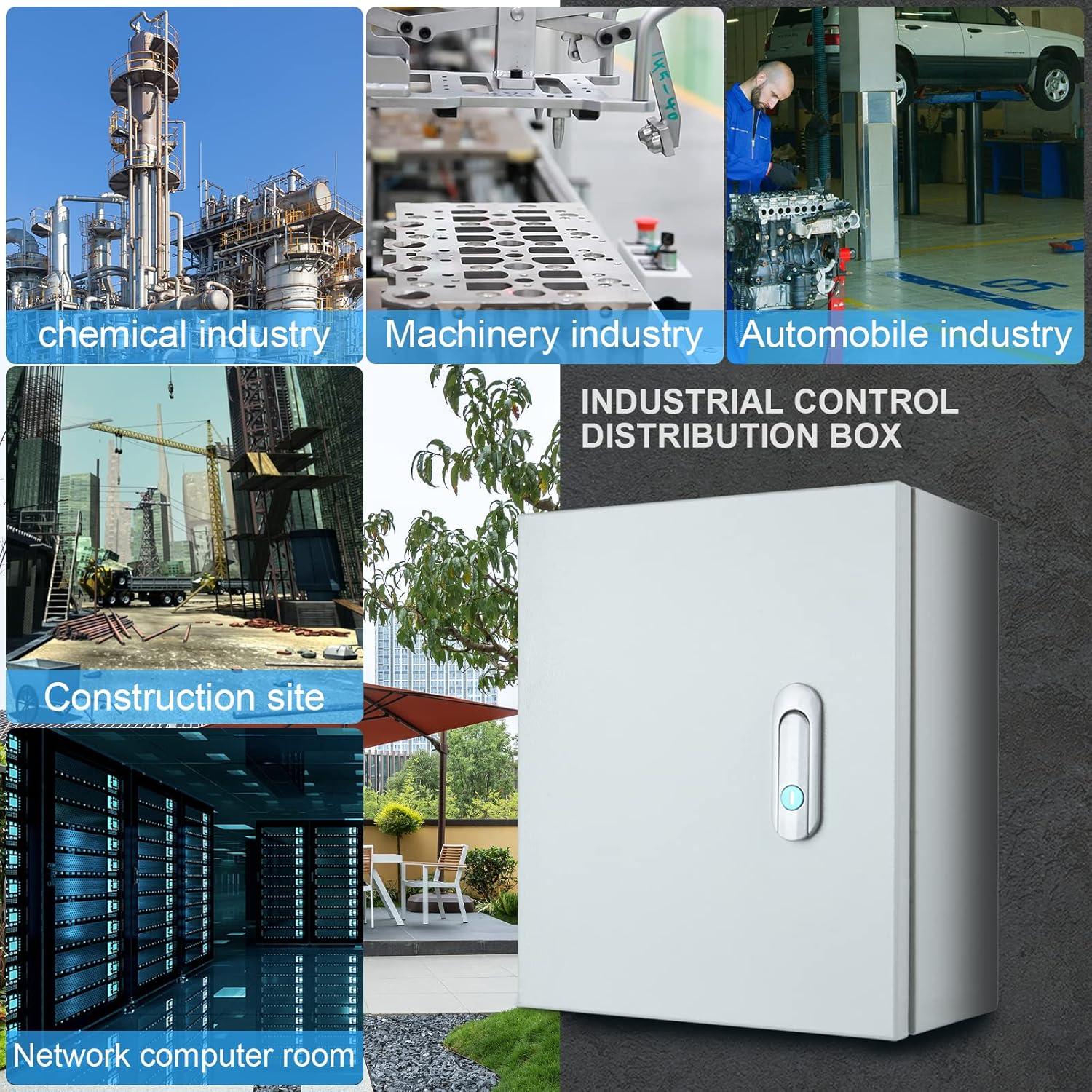 Caja Eléctrica de Acero JINDOUZI IP65 25x20x15 cm