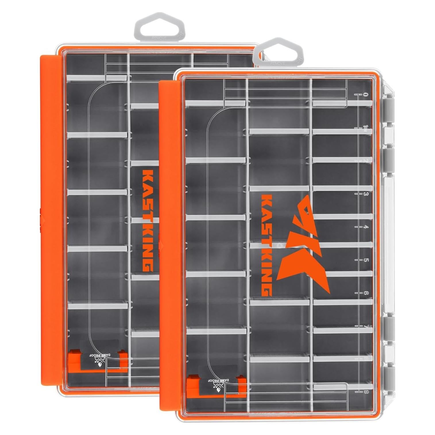 Caja de Pesca Impermeable KastKing HyperSeal 3600 Naranja